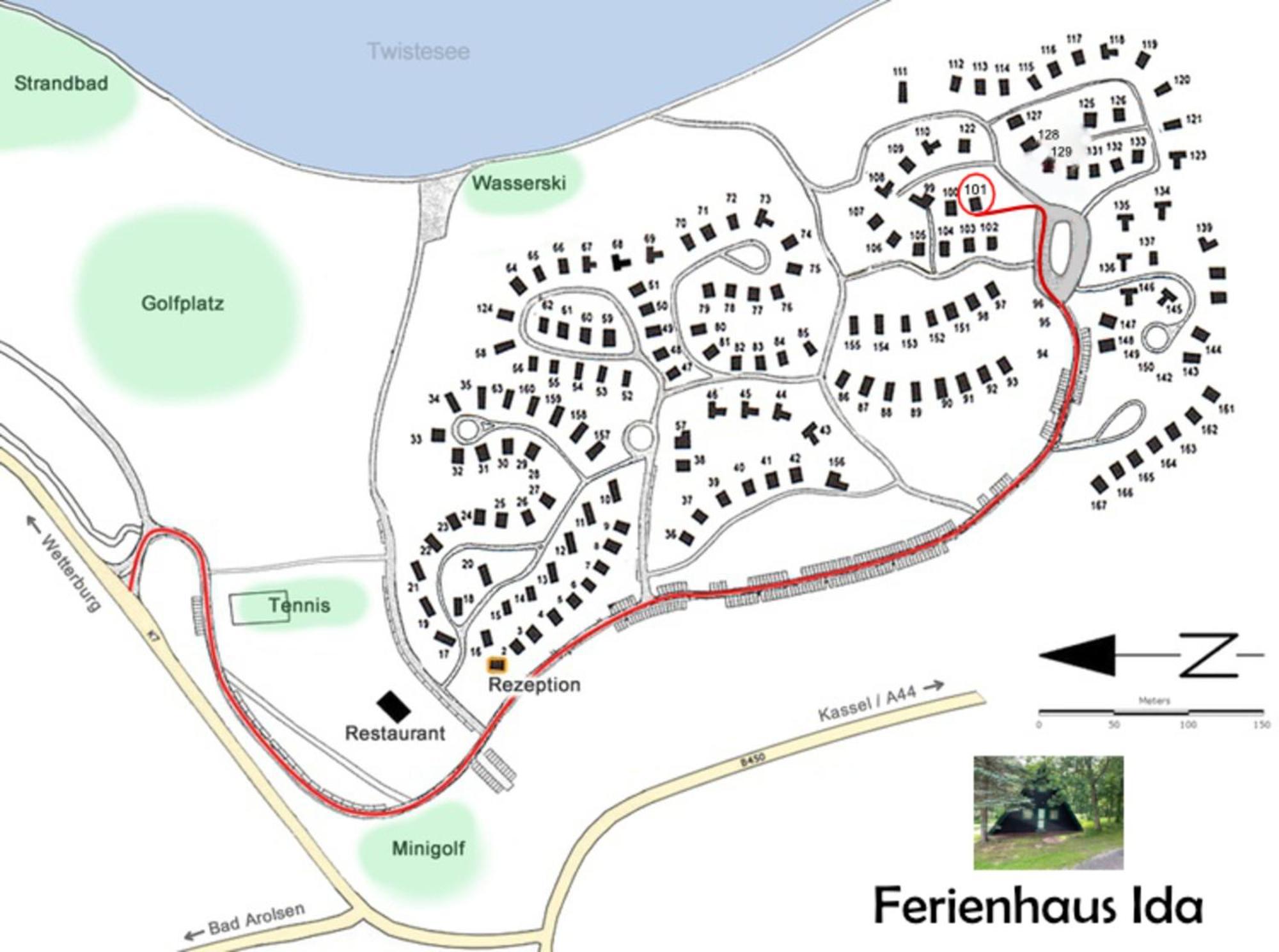 Ferienhaus Ida Am Twistesee Bad Arolsen Dış mekan fotoğraf